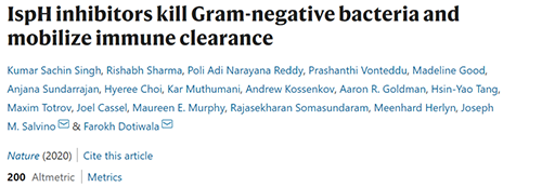 Nature：无惧细菌耐药性的新型抗生素诞生了！