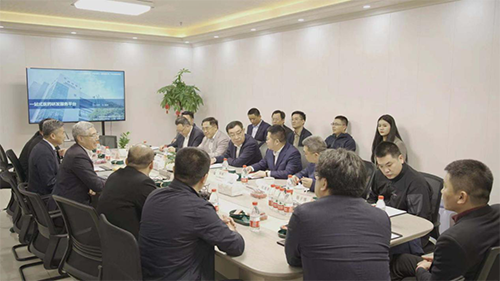 十二届全国政协副主席马培华、中国中小商业企业协会名誉会长董树奎一行人莅临不朽情缘mg官网